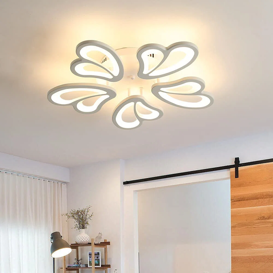 Anesicia Ceiling Light 57cm LED Semi Flush Mount
