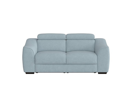 Elixir 2 Seater Fabric Sofa - Blue