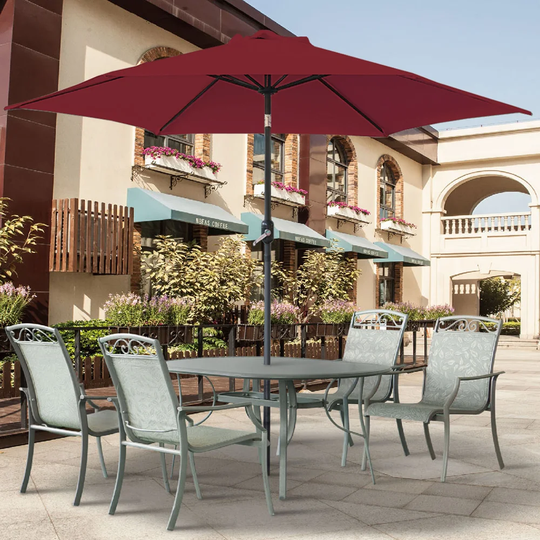 Quiroz 2.5m Traditional Parasol