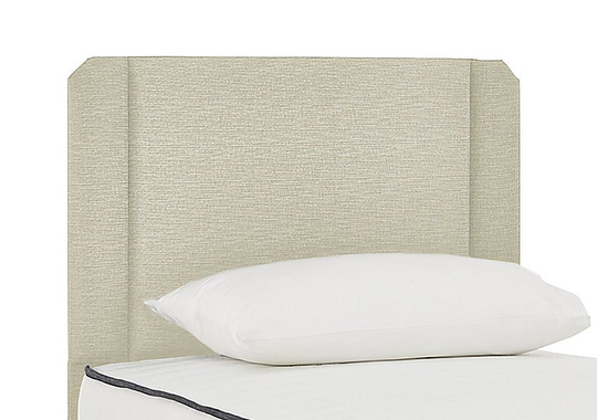 Mi Bed - Oakmere Strutted Headboard - Single - Beige