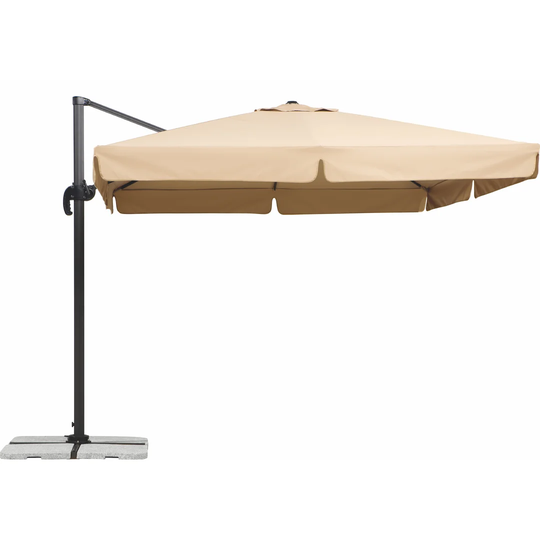 Alinde 3m x 3m Rectangular Cantilever Parasol