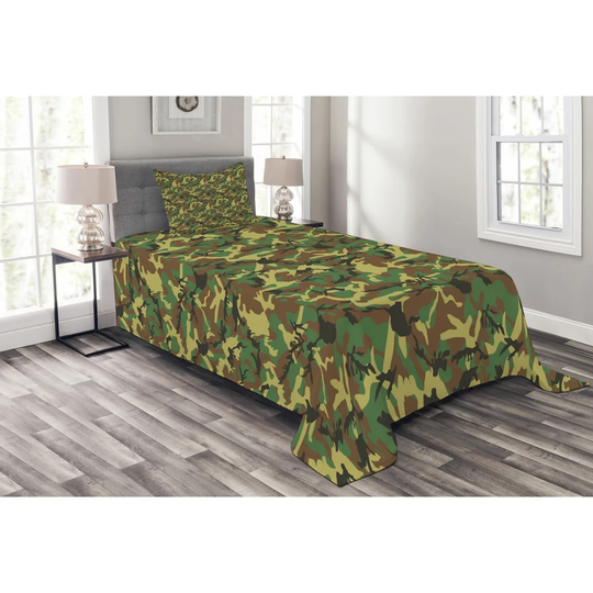 Afsha Bedspread Set with Pillow Sham