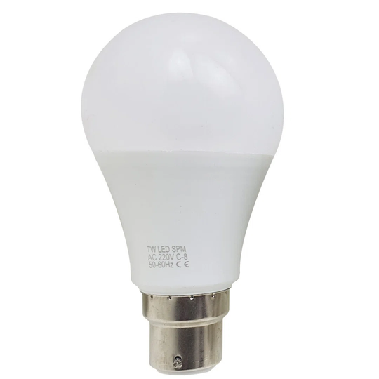 7W BA22d LED Vintage Edison Globe Light Bulb