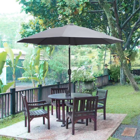 Poteet 2.6m Traditional Parasol