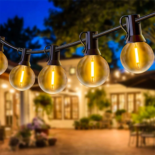 Anariah 30M 50 - Bulb Festoon Lights String Light (End to End Connectable)