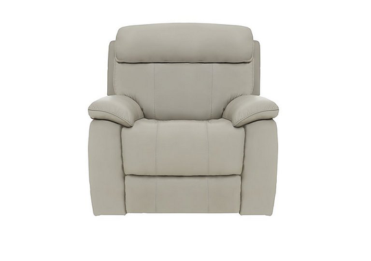 Moreno Leather Manual Recliner Armchair- World of Leather