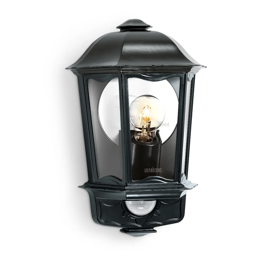 Classic Outdoor Wall Light L 190 S with Motion Sensor E27