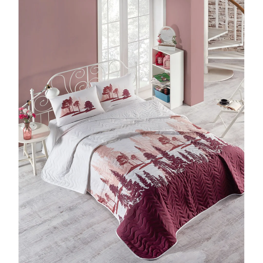 Talmadge Quilted Bedspread Set with 2 Pillows