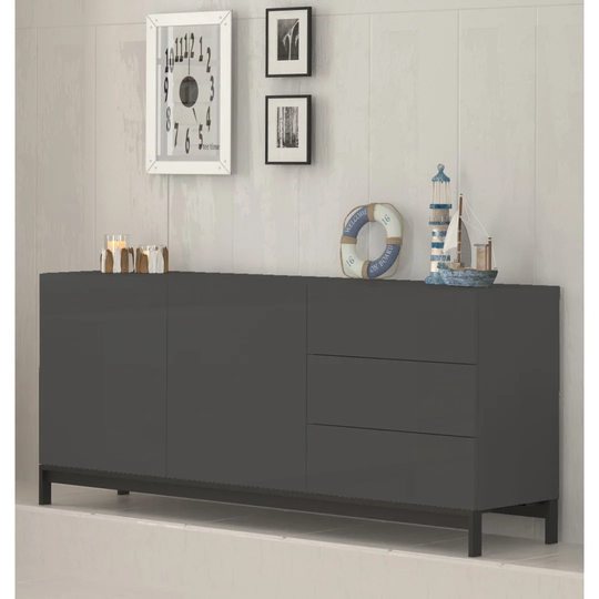 Biamonte 170 Cm Wide 3 Drawer Sideboard