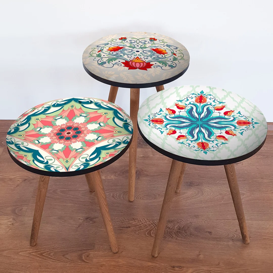 Bernadine 3 Piece Nest of Tables