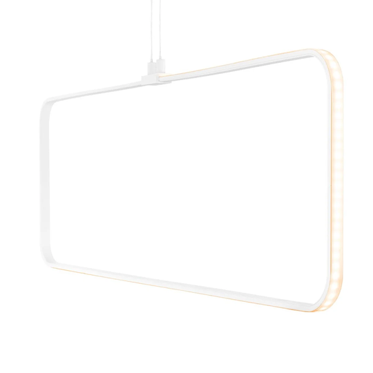 Schutzer 1 - Light Geometric Rectangle LED Pendant