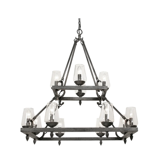 Nueva 12 - Light Geometric Pendant
