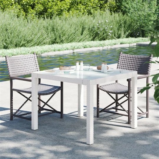 Garden Rattan Dining Table
