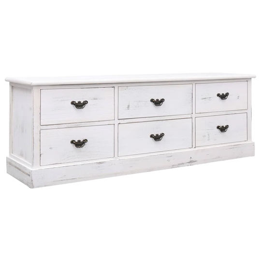 Annie-Jane Wood Storage Bench