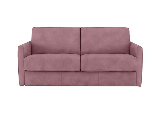 Nicoletti - Alcova 2.5 Seater Fabric Sofa with Slim Arms - Pink
