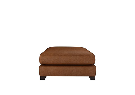 The Lounge Co. - Lorrie Leather Footstool