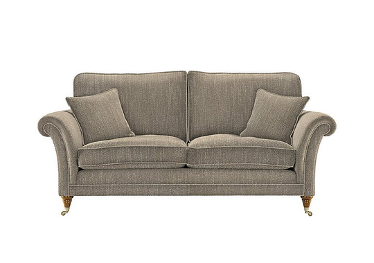 Parker Knoll - Burghley Large 2 Seater Fabric Sofa - Natural