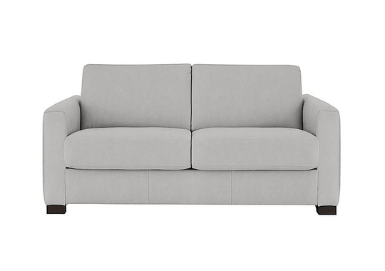 Nicoletti - Alcova 2 Seater Fabric Sofa with Box Arms - Grey