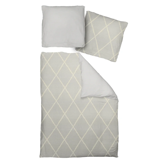 Beeman Cotton 56 TC Reversible 2 Piece Duvet Cover Set