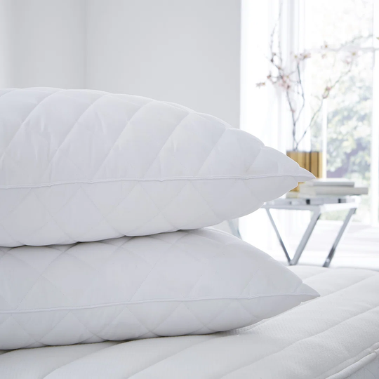 Silentnight Quilted Duck Feather Plush Support Pillow