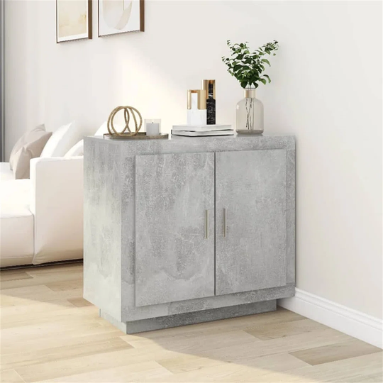 Sideboard Home Indoor Living Room Buffet Storage Side Console Cabinet Cupboard Sideboard Furniture With Doors Engineered Wood