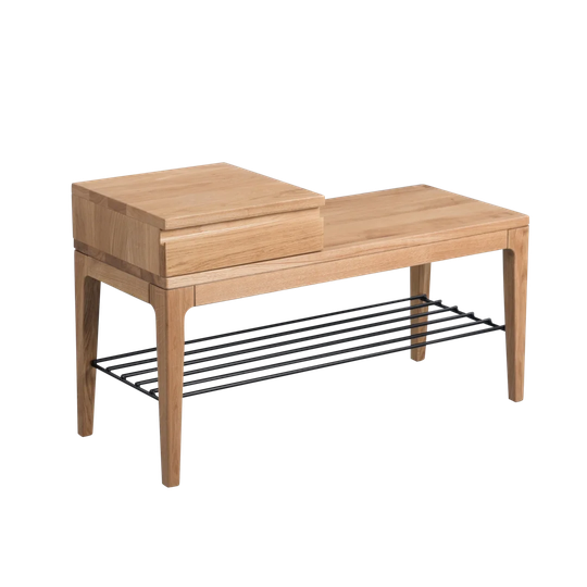 Dornfelder Wood Storage Bench