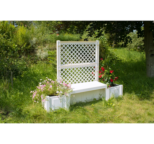 Anjeza Copenhagen Plastic Planter Bench