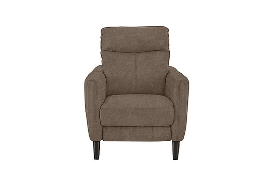 Compact Collection Petit Fabric Power Recliner Armchair