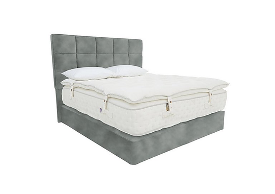 Harrison Spinks - Yorkshire 30,000 Divan Set - Super King - Grey