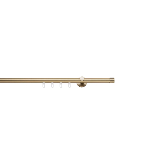 Curtain rod made to measure inner barrel 20mm cap