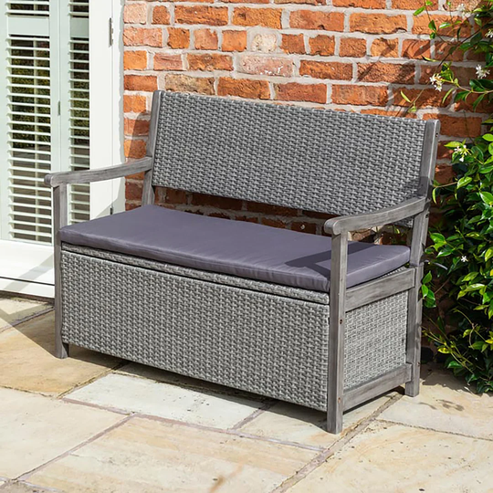 Aalap Wooden Storage Bench