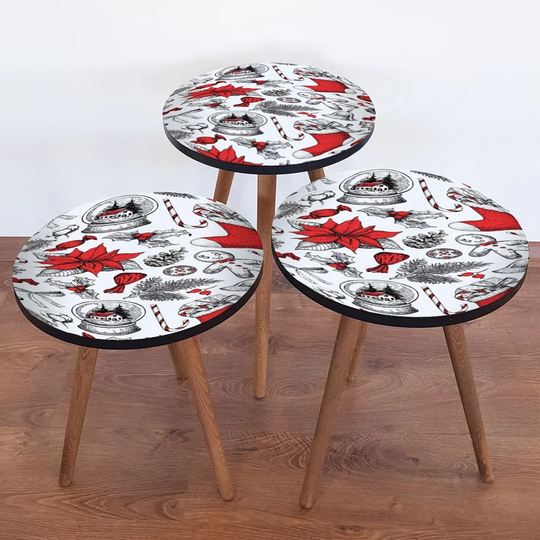 Barfield 3 Piece Nest of Tables