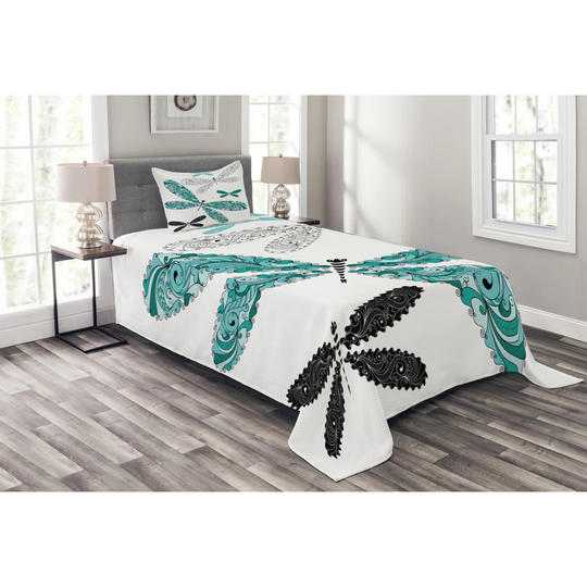 Afridi Bedspread Set with Pillow Sham