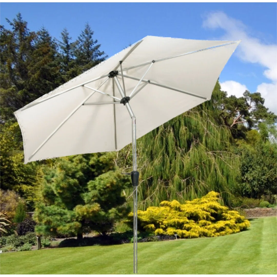 Newton 2m Rectangular Traditional Parasol