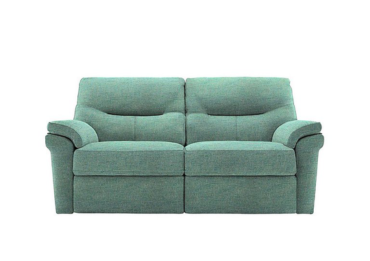G Plan - Seattle 2.5 Seater Fabric Sofa - Teal