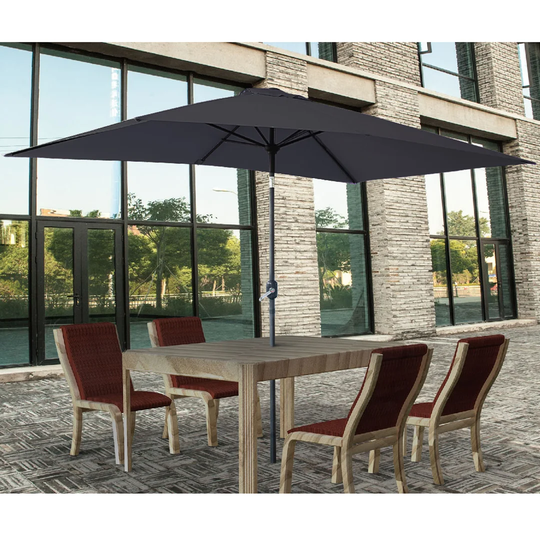 Popel 3m x 2 m Rectangular Traditional Parasol