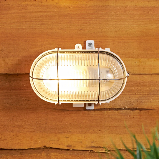 Lilium Classic Industrial Exterior Oval Bulkhead LED Outdoor Bulkhead Light