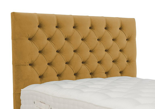 Millbrook - Minley Floor Standing Headboard - Super King - Yellow
