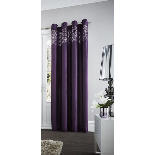 Amirah Eyelet Room Darkening Curtain