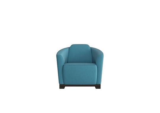 Ketty Fabric Accent Chair - Blue