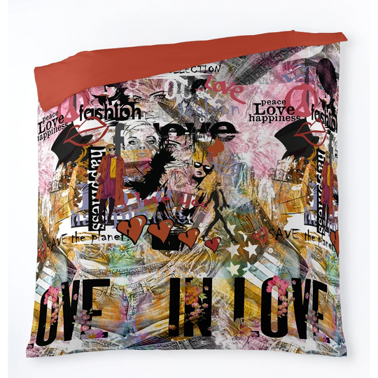 Keon Brushed Cotton Duvet Cover