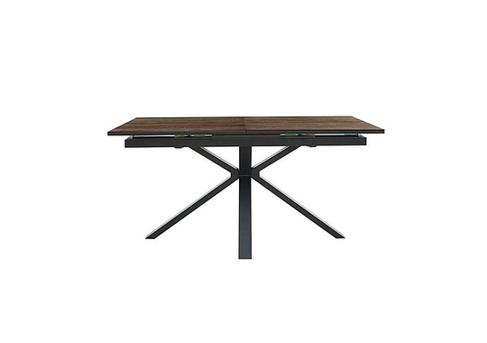 Mars Pop-Up Extending Dining Table - Brown