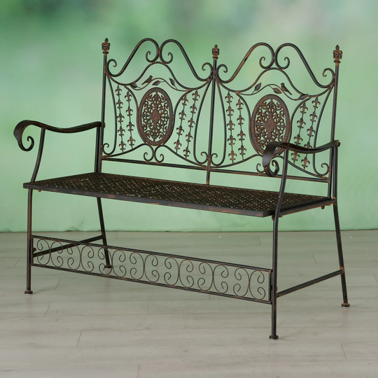 Helwig Iron Park Bench