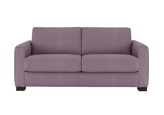 Nicoletti - Alcova 2.5 Seater Fabric Sofa with Box Arms - Pink