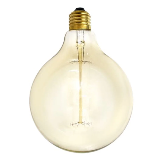 40W E27 Dimmable Incandescent Vintage Edison Globle Light Bulb Amber