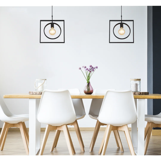 Jessup 1 - Light Single Rectangle Pendant