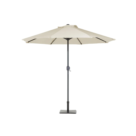 Aenwood 2.66m Traditional Parasol with Lights