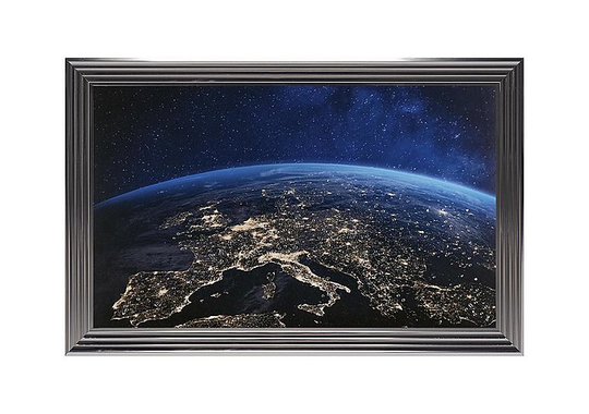 World From Above Framed Art