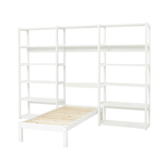 Storey Bed Frame with 2 Bookcases