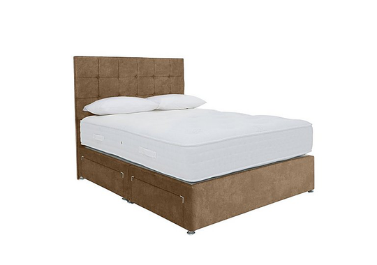 Sleep Story - Luxury 2000 Divan Set - Super King - Brown